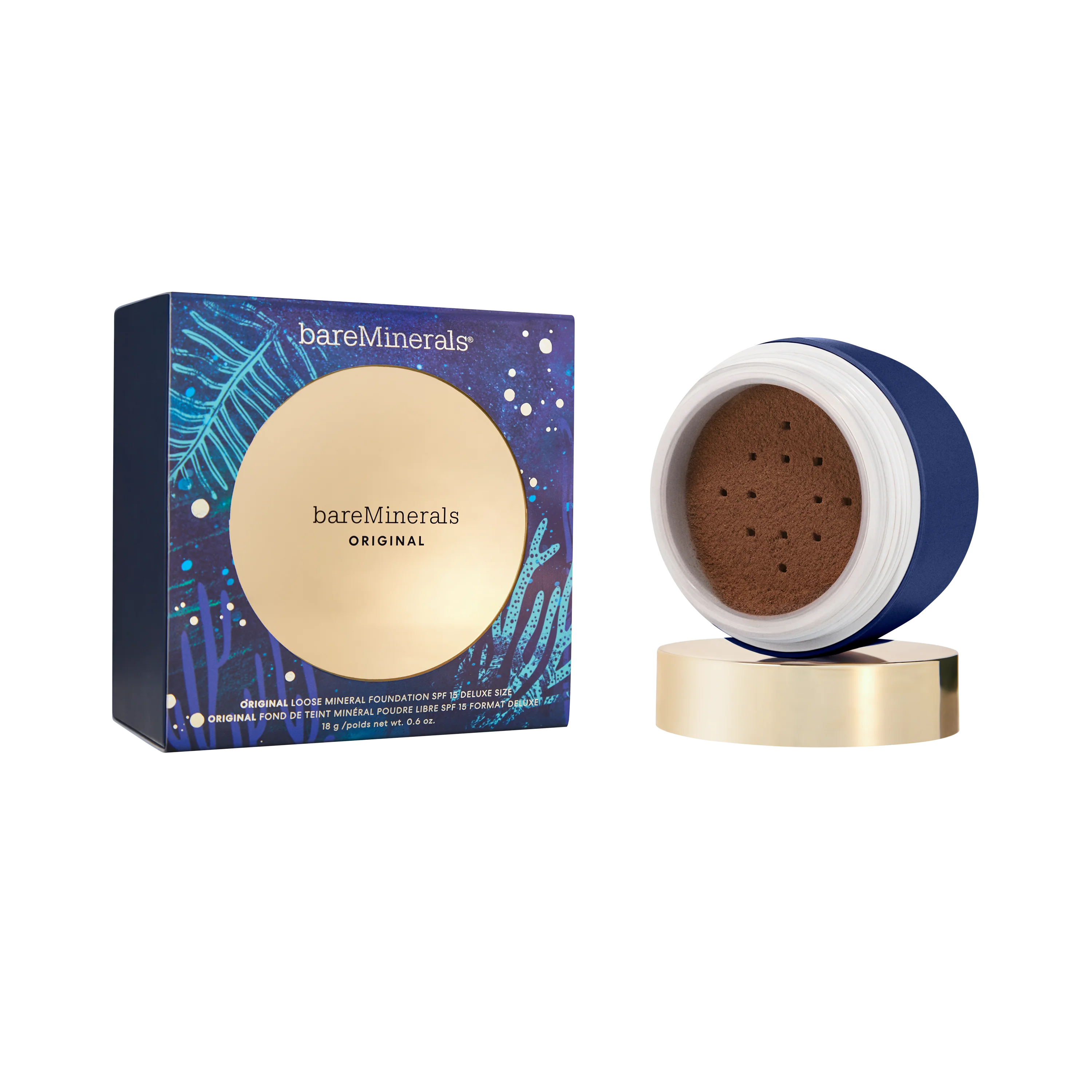 ORIGINAL Loose Mineral Foundation SPF 15 Deluxe Size 10 ORIGINAL Loose Mineral Foundation SPF 15 Deluxe Size