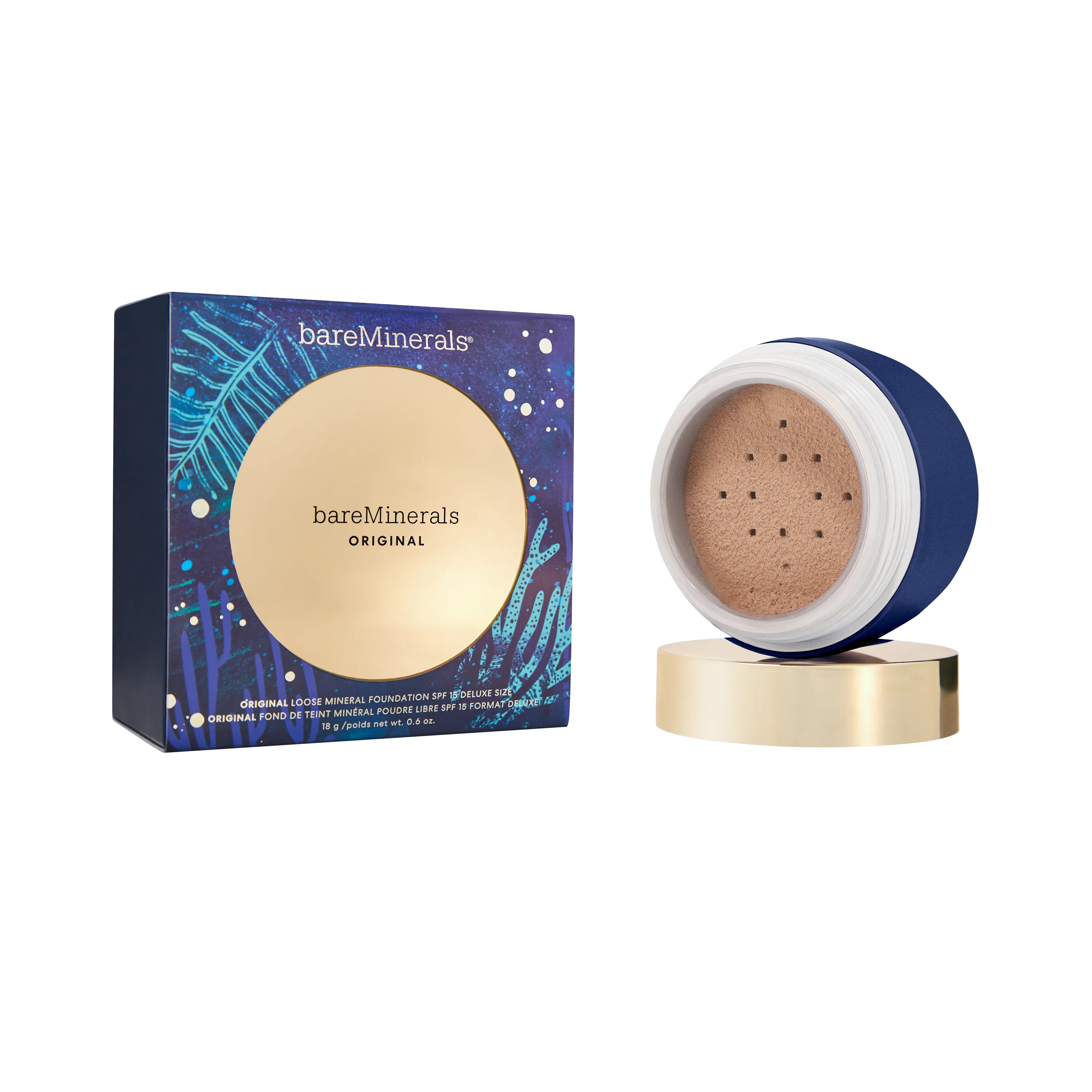 ORIGINAL Loose Mineral Foundation SPF 15 Deluxe Size 7 ORIGINAL Loose Mineral Foundation SPF 15 Deluxe Size