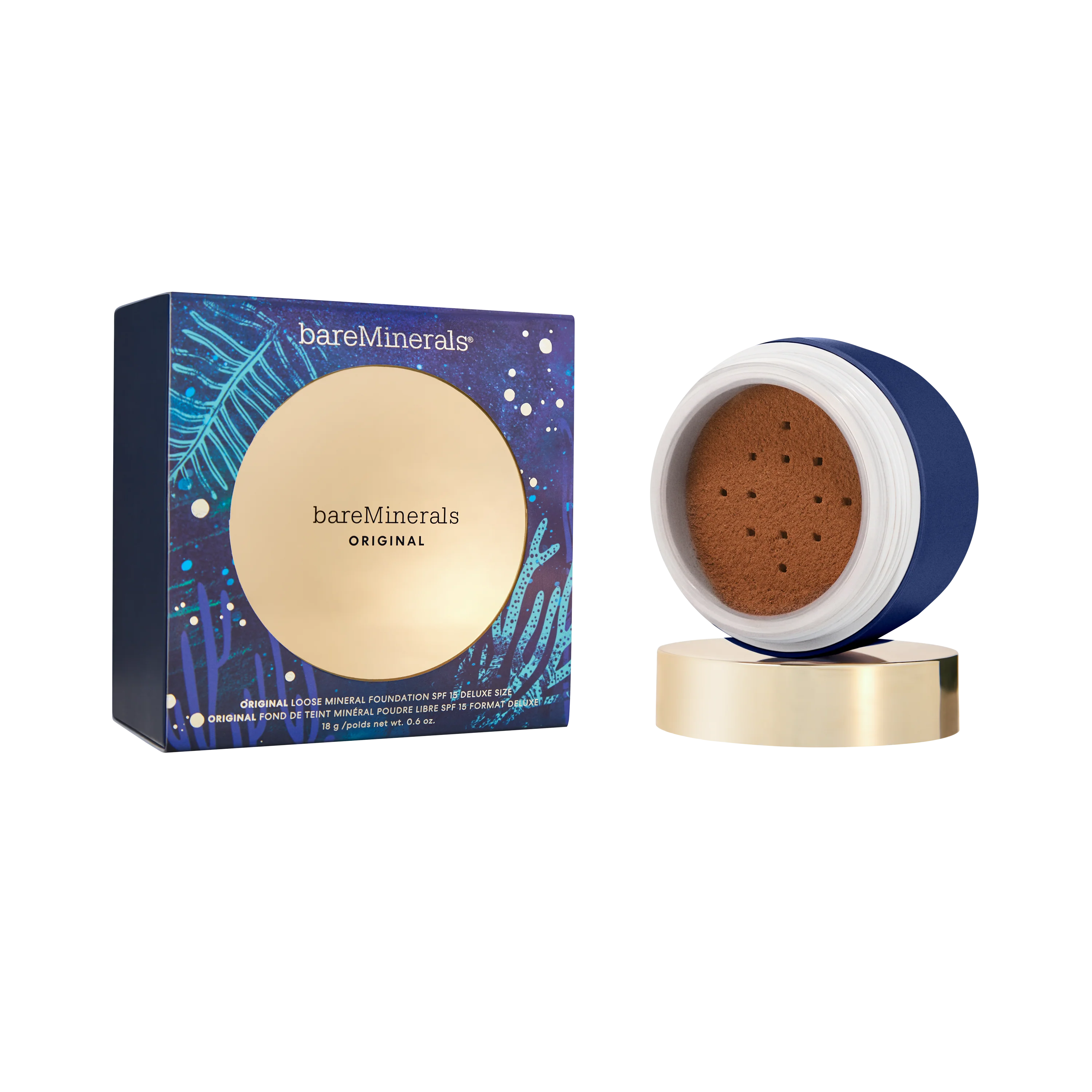 ORIGINAL Loose Mineral Foundation SPF 15 Deluxe Size 9 ORIGINAL Loose Mineral Foundation SPF 15 Deluxe Size