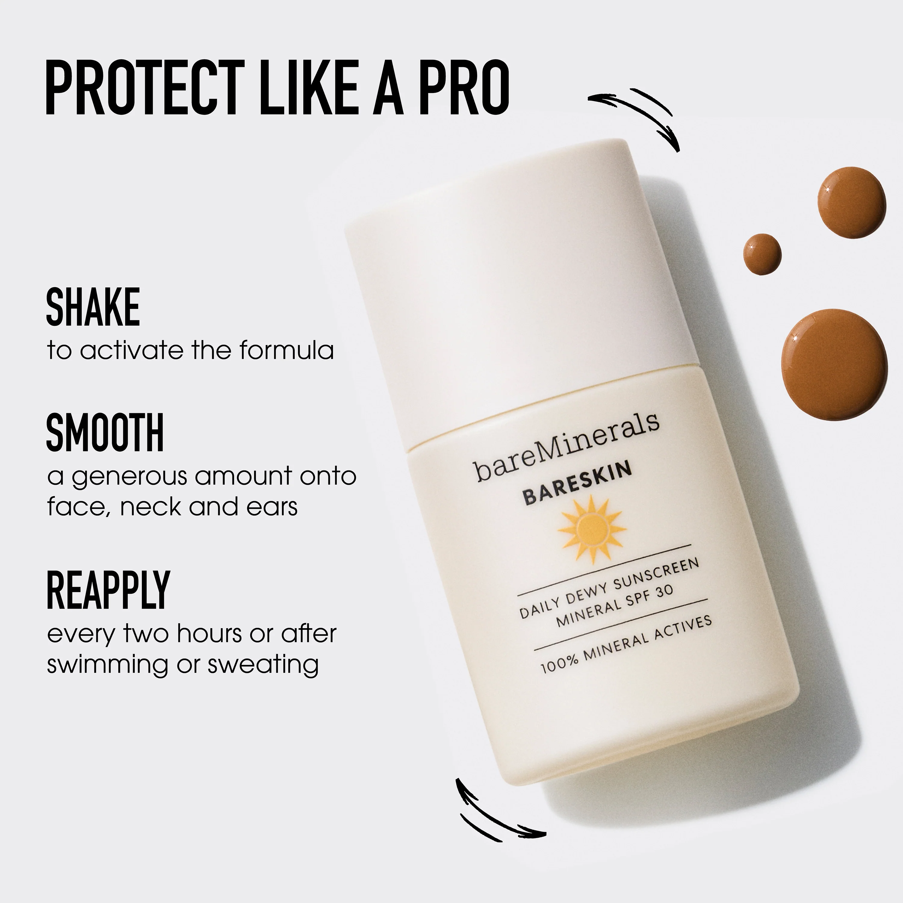 BARESKIN® Daily Dewy Sunscreen Mineral SPF 30 14 BARESKIN® Daily Dewy Sunscreen Mineral SPF 30
