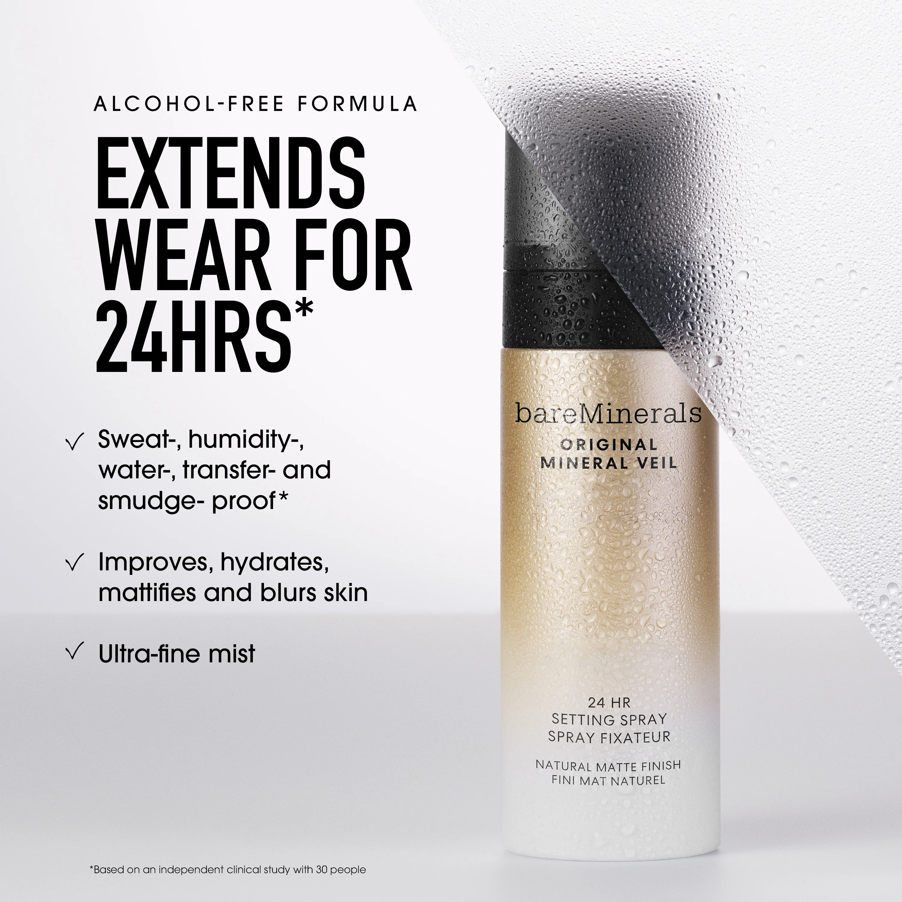 ORIGINAL Mineral Veil® 24HR Natural Matte Setting Spray 3 ORIGINAL Mineral Veil® 24HR Natural Matte Setting Spray